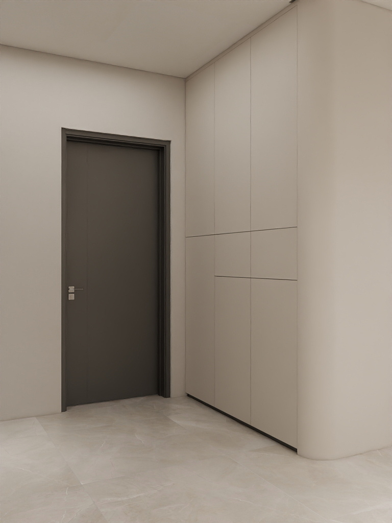 壹诺设计工作室-93㎡3室-现代简约装修效果图