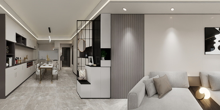 柳州华振装饰有限公司-南俪首座-装修设计方案