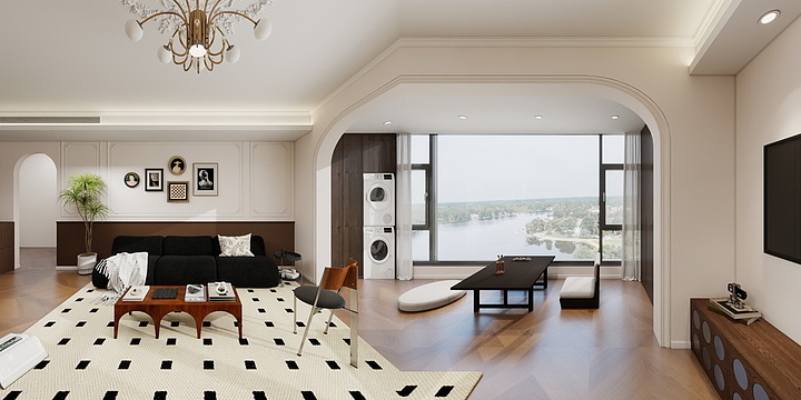 4sss-中古风-装修设计方案