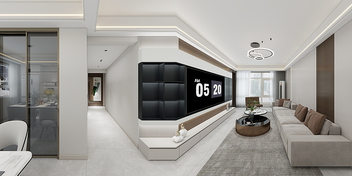 繁华-流年印-云晓.山水城5-1-1191郑先生-装修设计方案