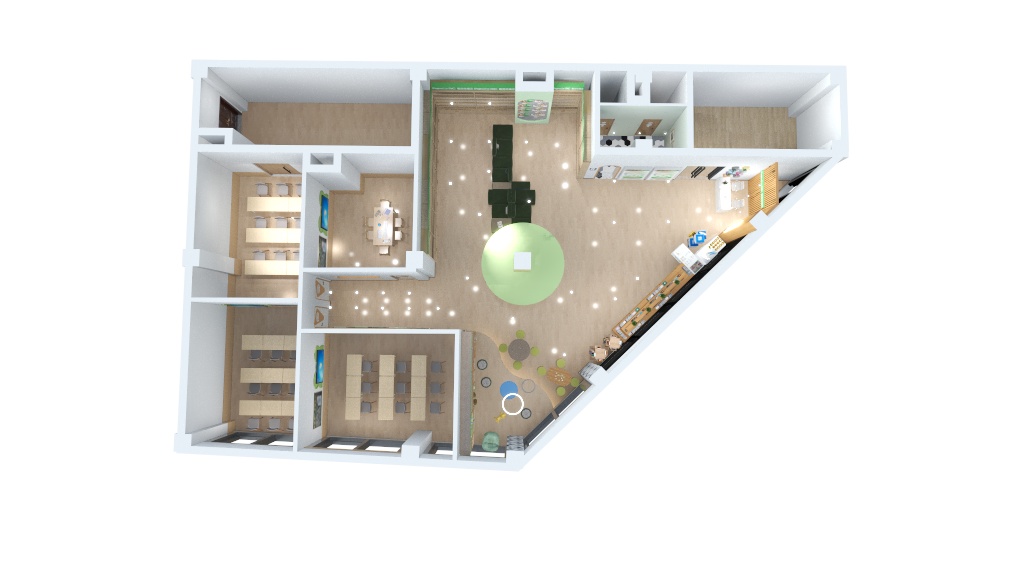 君诚装饰设计师焦-熊猫悦读 宝鸡校区2-装修设计方案