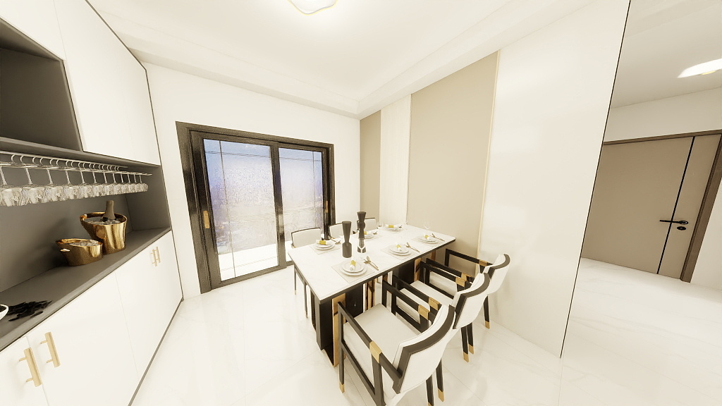 薇-筑梦空间-万城名座花园-装修设计方案