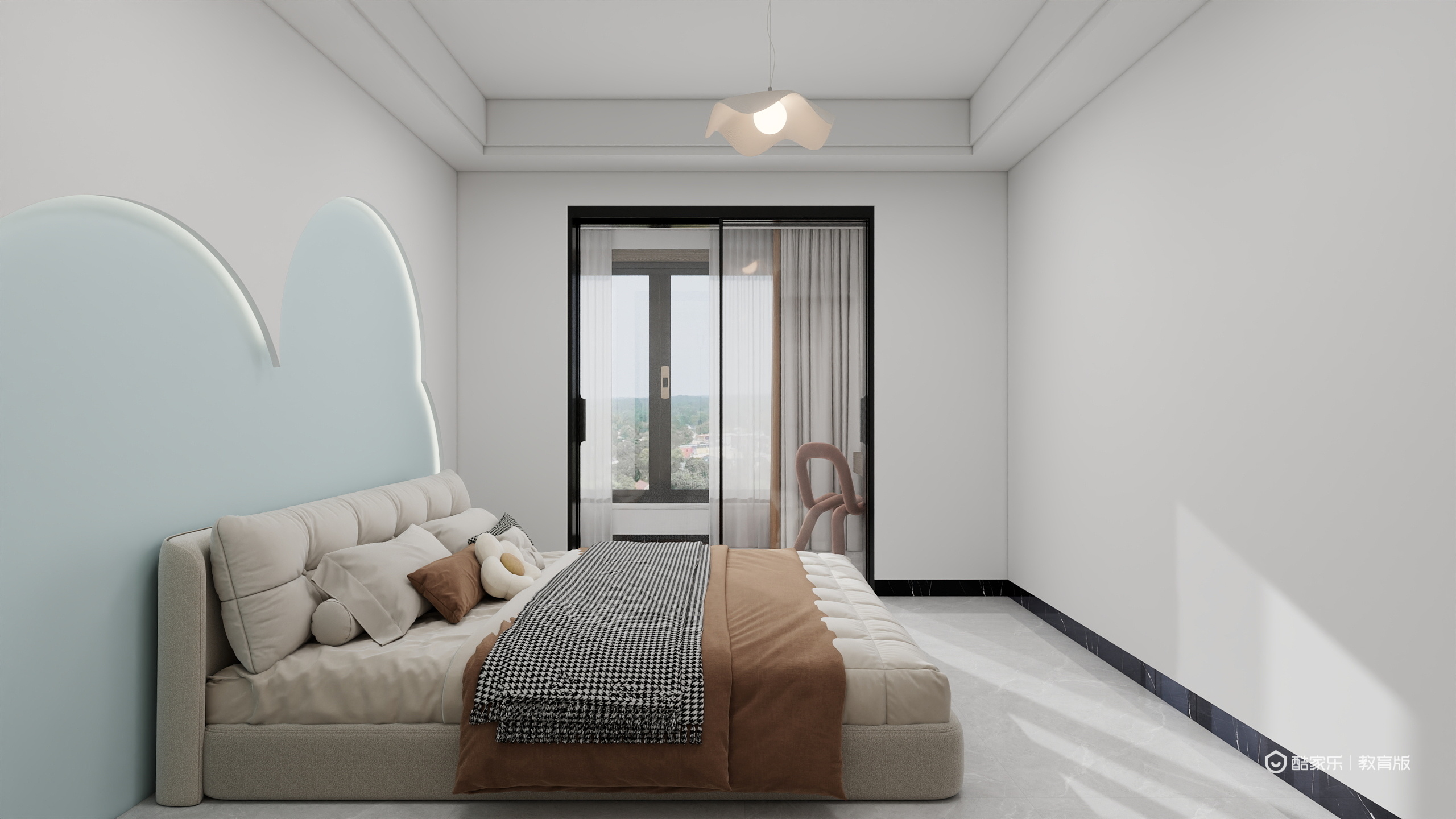 魏睿DfIs-110㎡3室一层儿童房装修效果图第2张