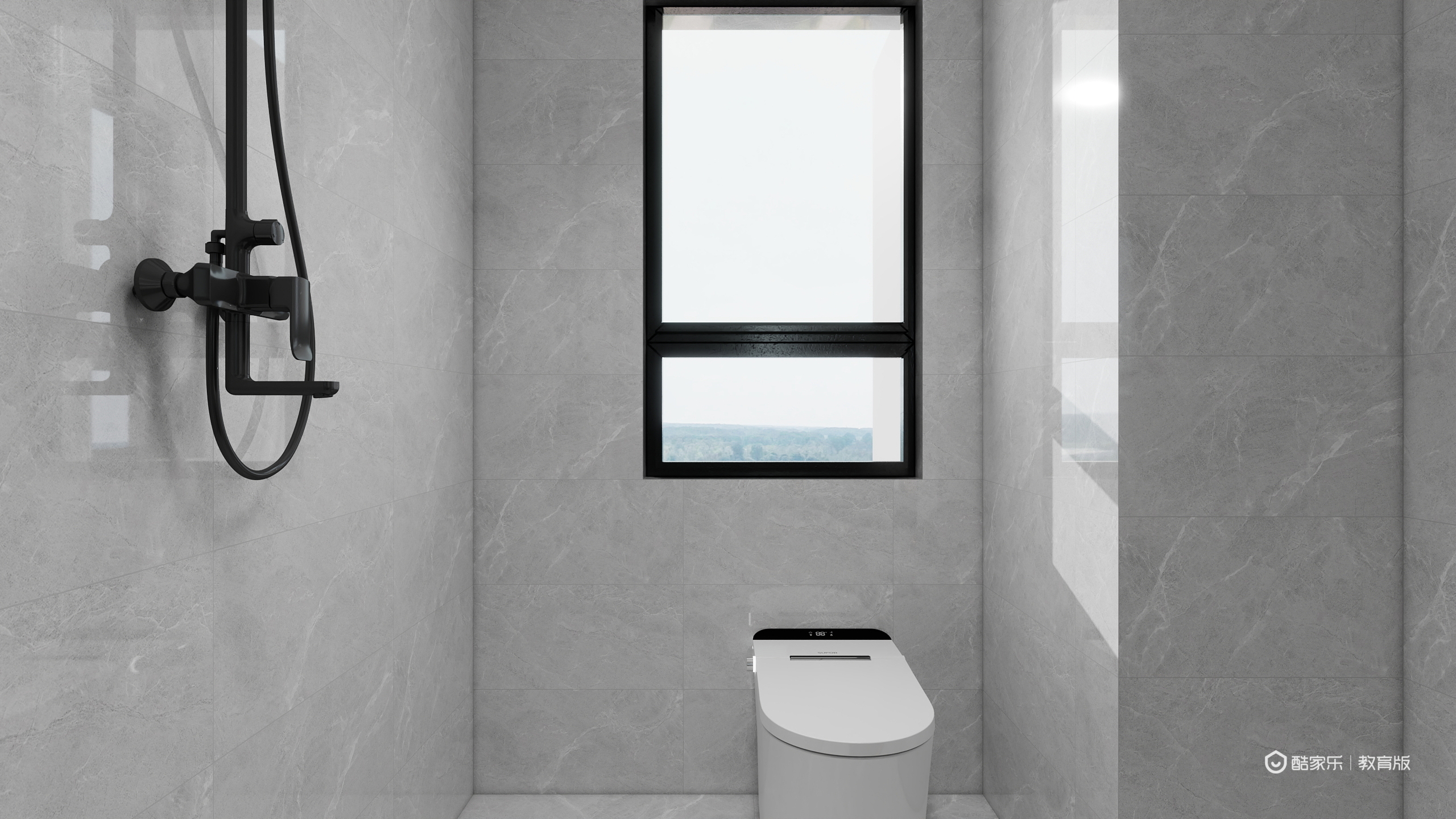 魏睿DfIs-110㎡3室一层卫生间装修效果图第1张