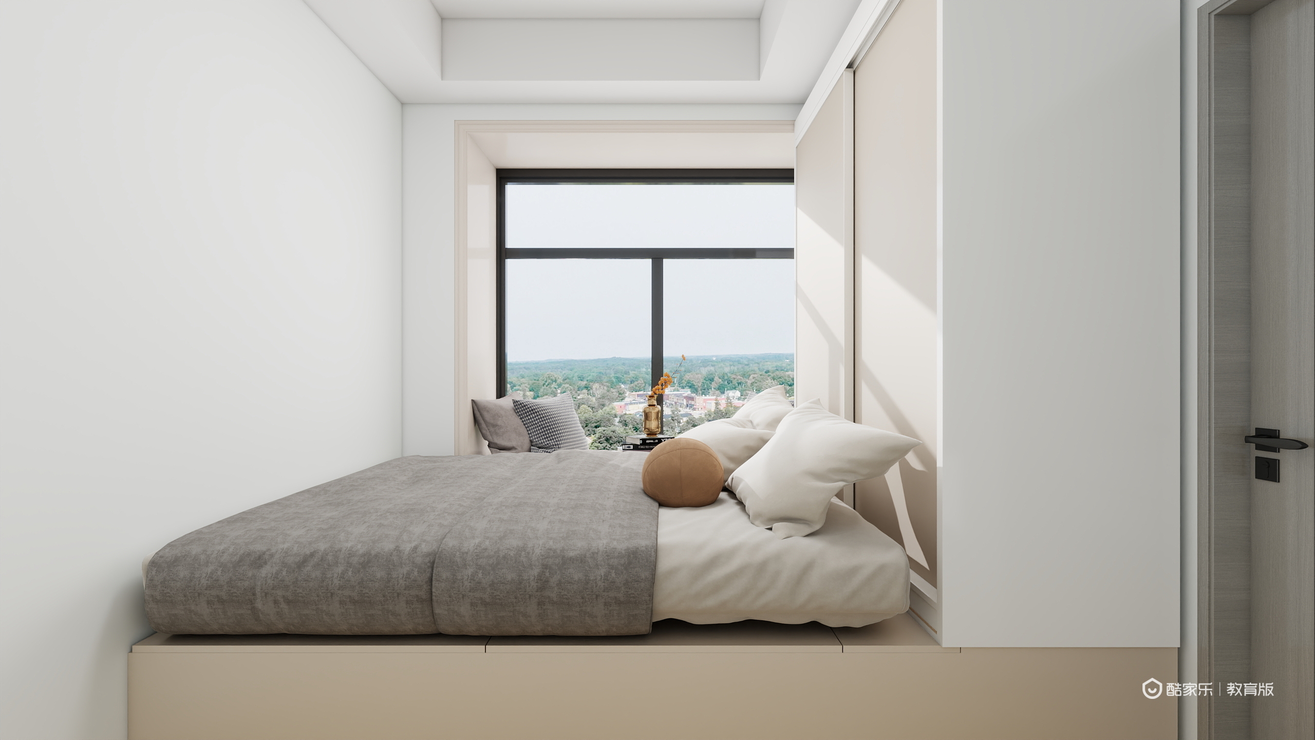 向红春qy-现代风一层儿童房装修效果图第1张