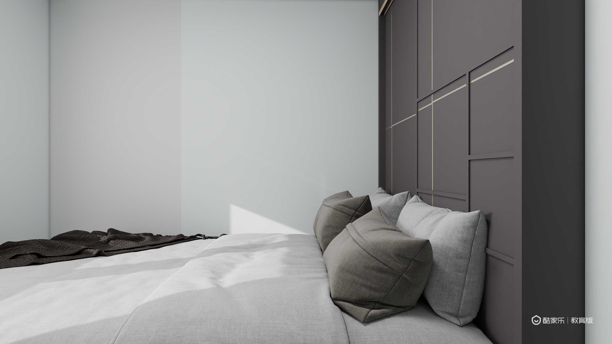 向红春qy-现代风一层老人房装修效果图第1张