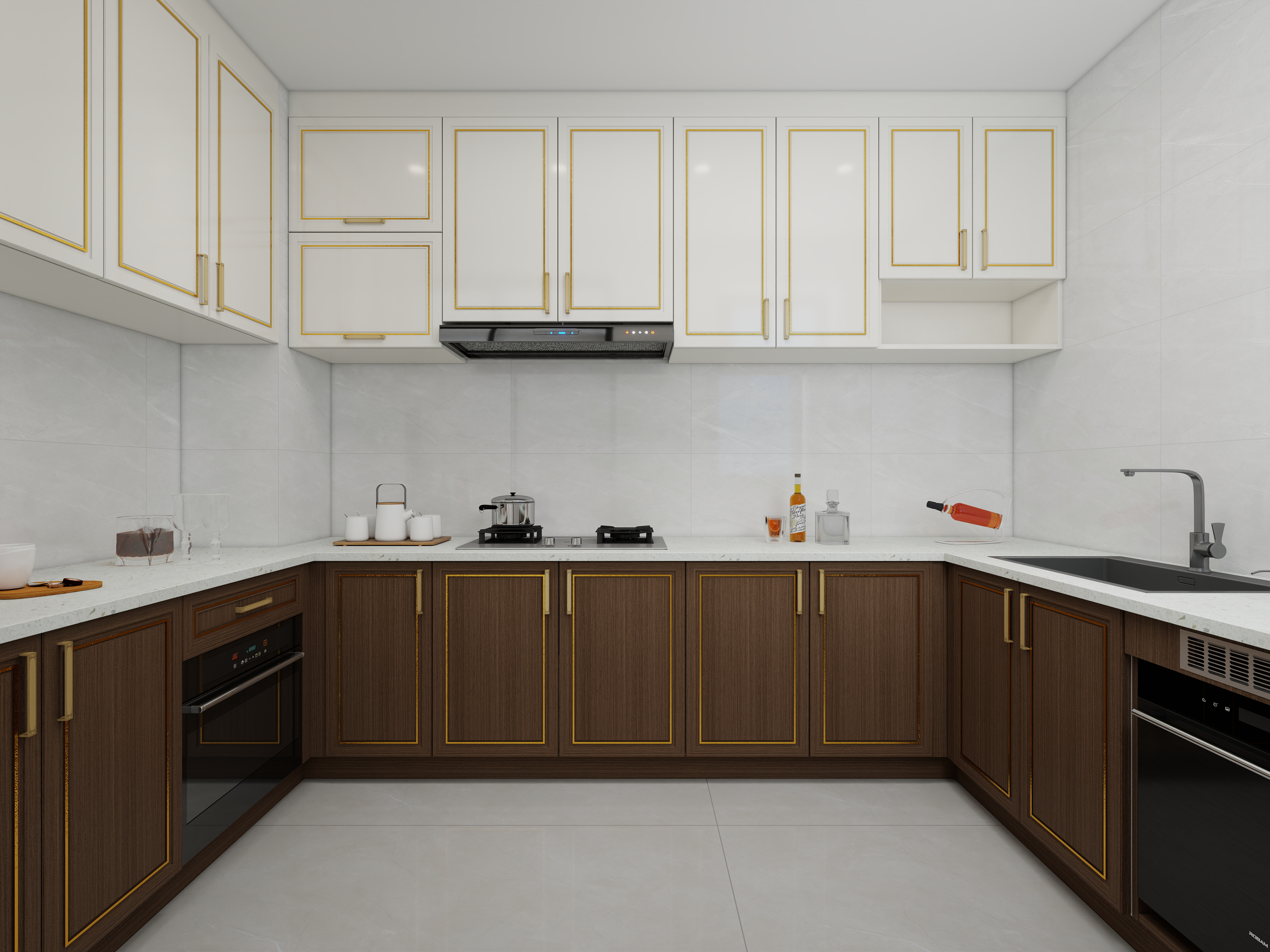 车春鹏-吱音设计-鹊水蓝庭装修效果图