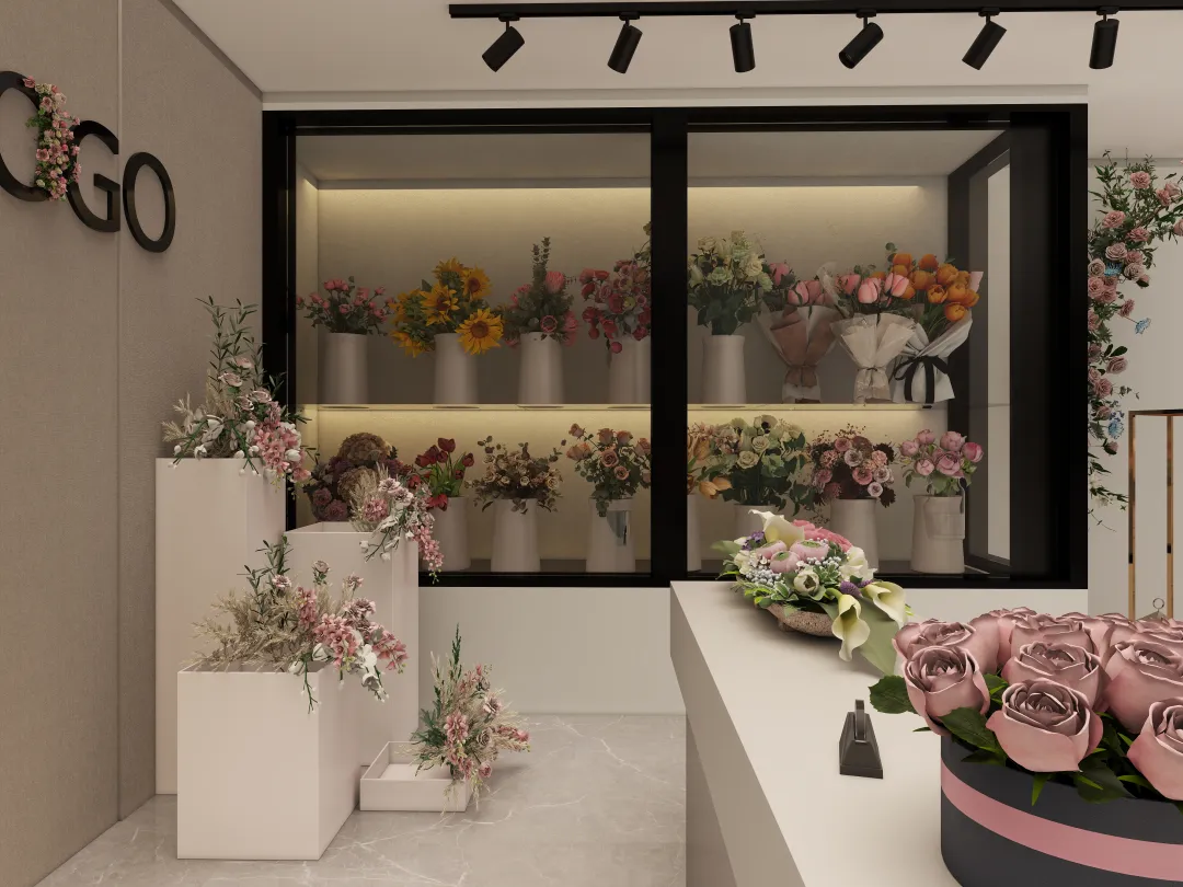 MINAAMAR的装修设计方案:FLORIST STORE