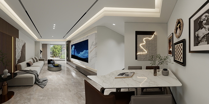 神的武器-110㎡3室-装修设计方案