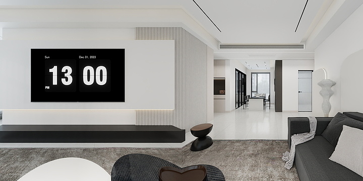 鹏高装饰-和樾无主灯125-装修设计方案