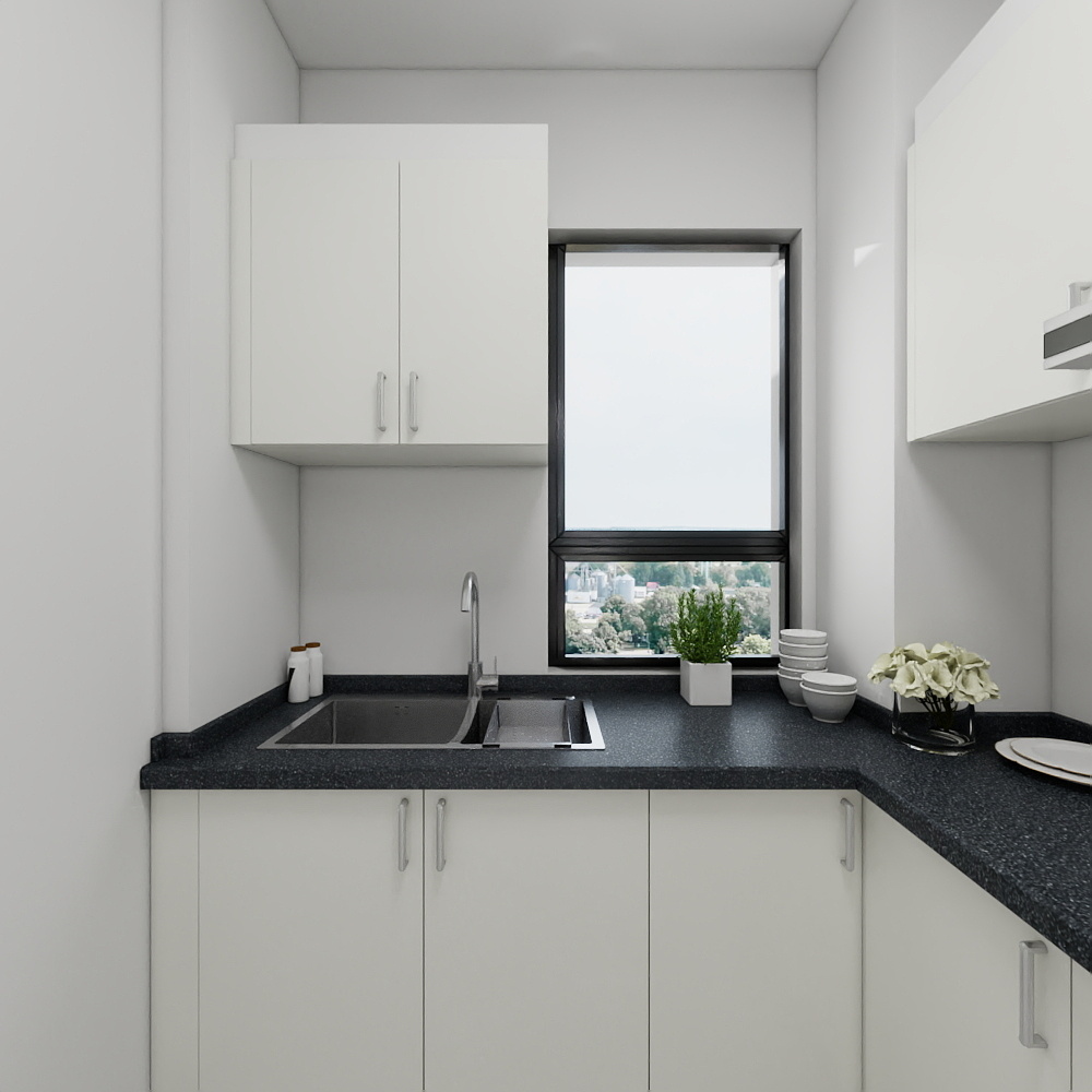 魏睿DfIs-110㎡3室一层厨房装修效果图第4张