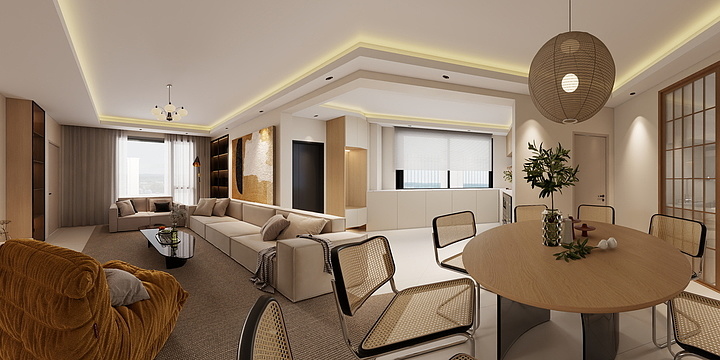 Designer.Zyh-龙华花园-装修设计方案