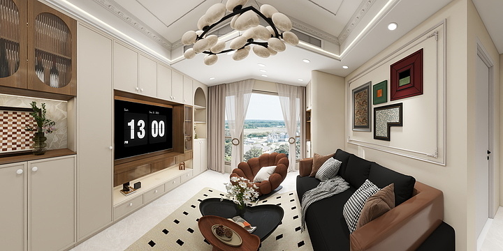 深圳市珂乐科技有限公司-13509669498华发小户型-装修设计方案