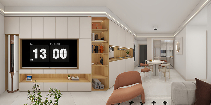 赵艳宇空间设计-龙湖熙上3#-装修设计方案