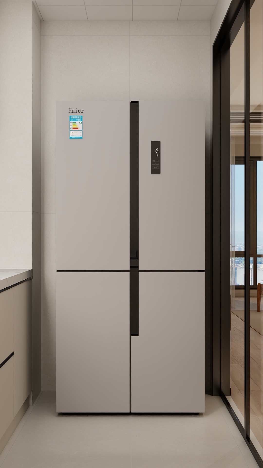 100元设计方案-89m²奶油简约风格设计装修效果图