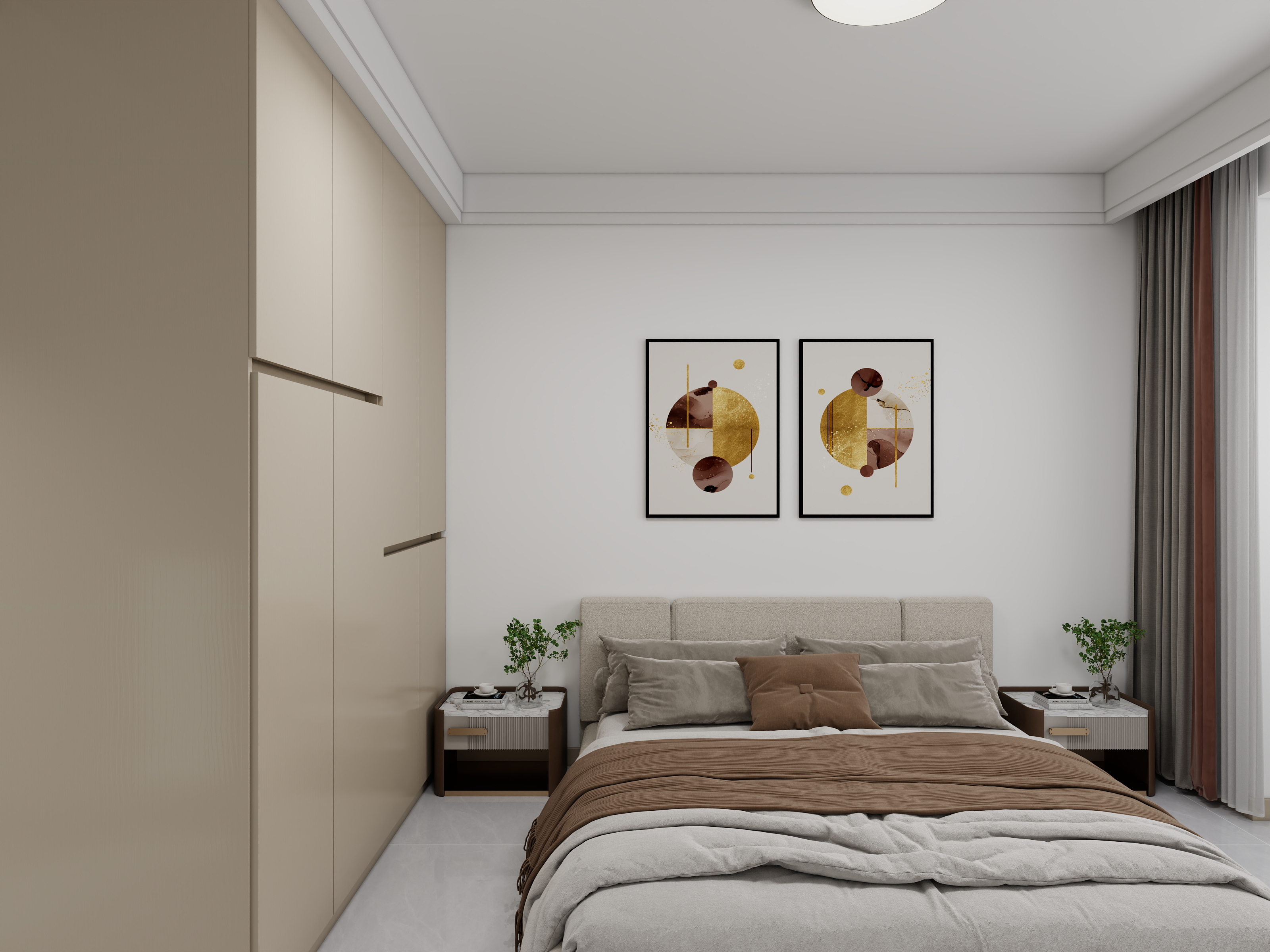 雅庭居全屋定制-滨湖花园现代简约装修效果图