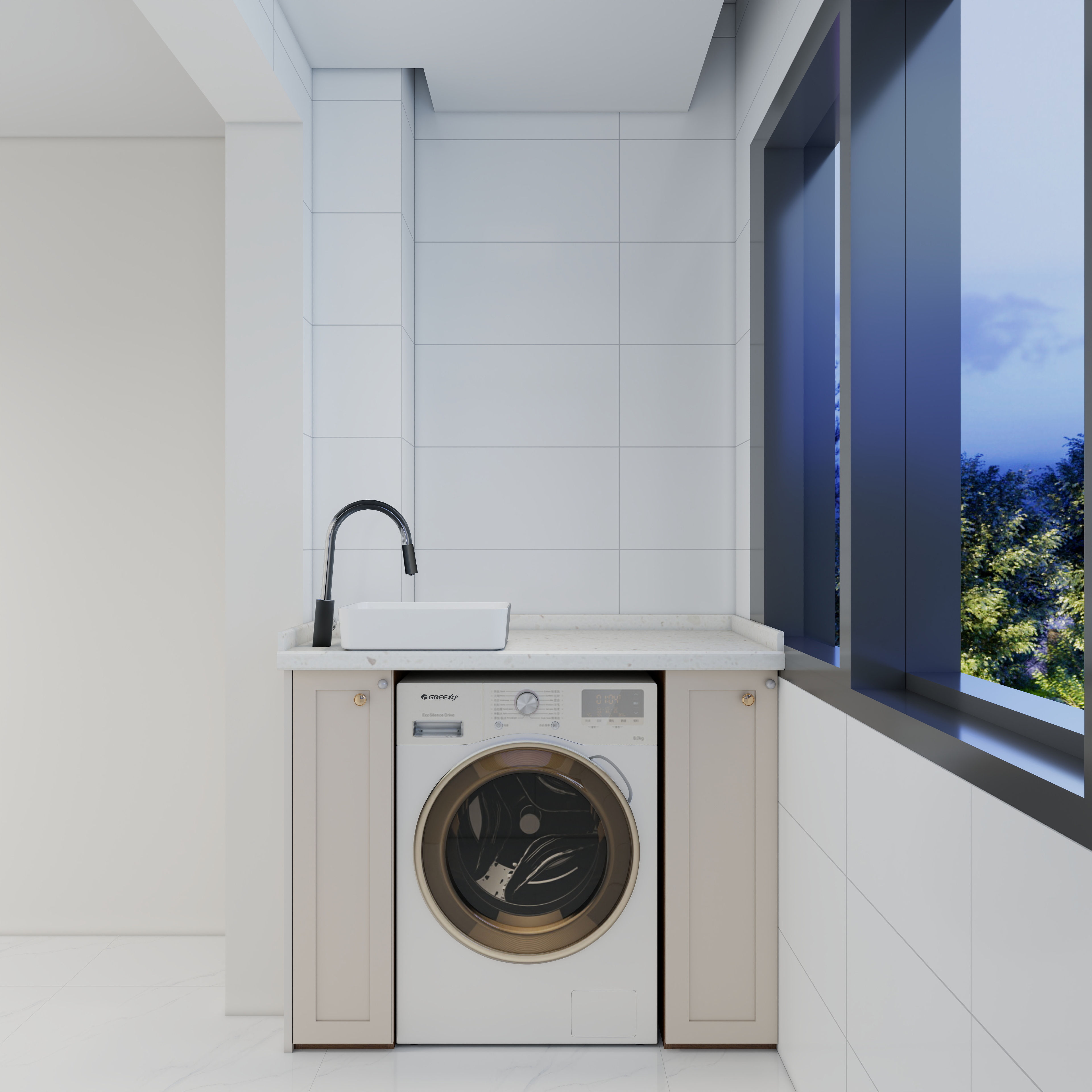 GN~-新里仁嘉公寓B区3-1-1803-装修设计方案