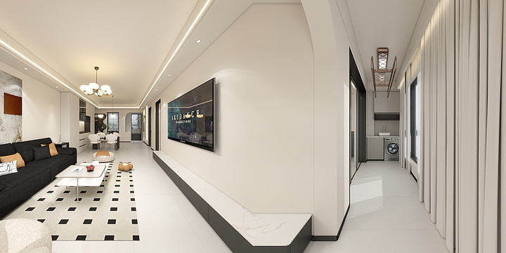 设计师陈玲LUEB-德馨苑9楼西户-装修设计方案