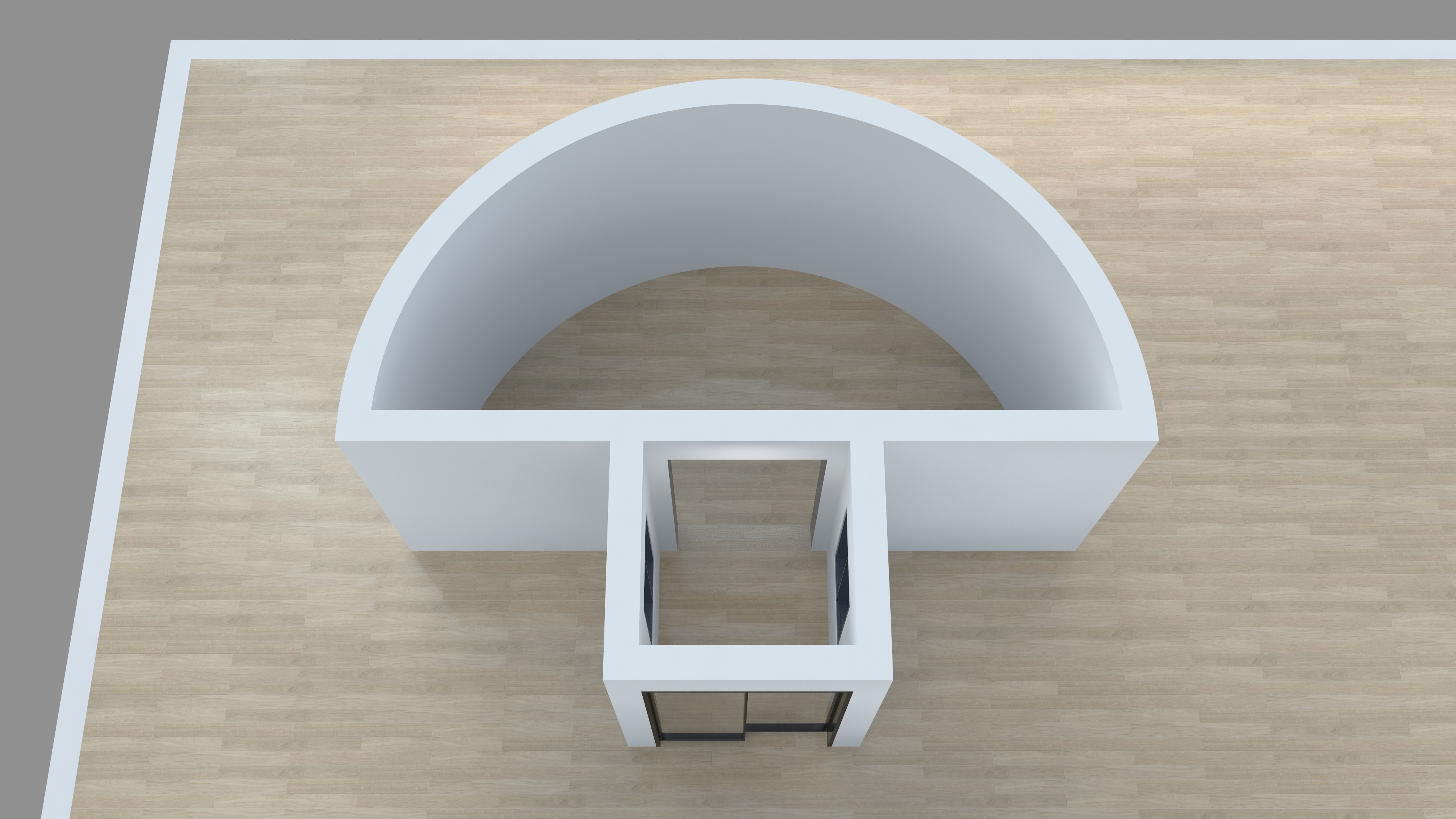 煤球效果图代画-煤球-中级实操考核户型-装修设计方案