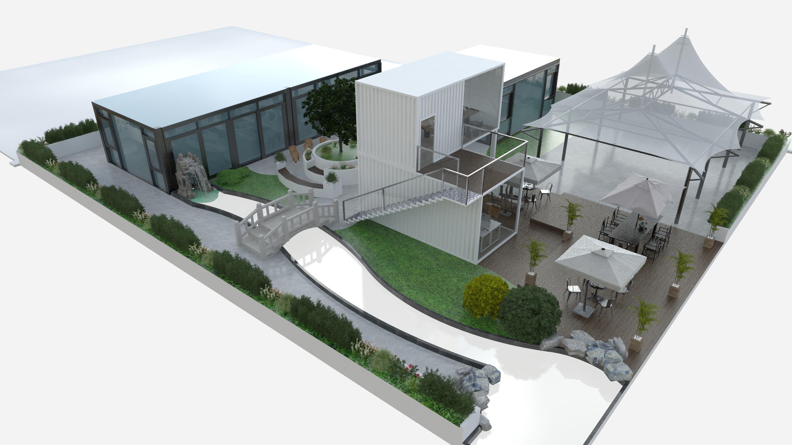 徐波MSJ-中电光谷17号楼二层室外-装修设计方案