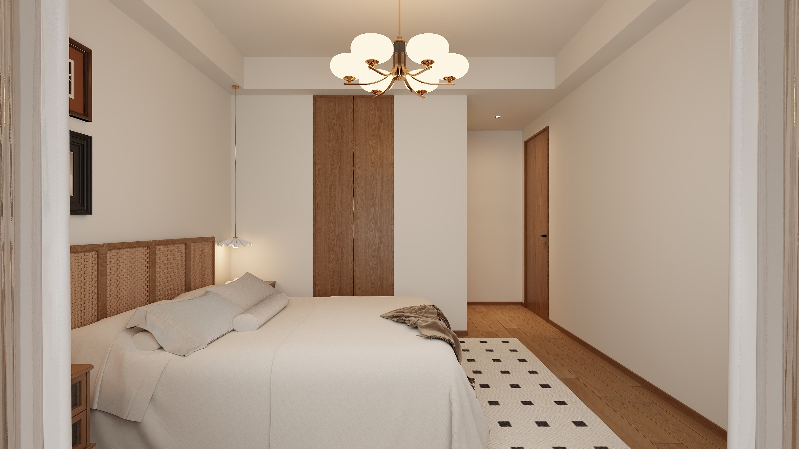 不ai画图-89㎡2室装修效果图