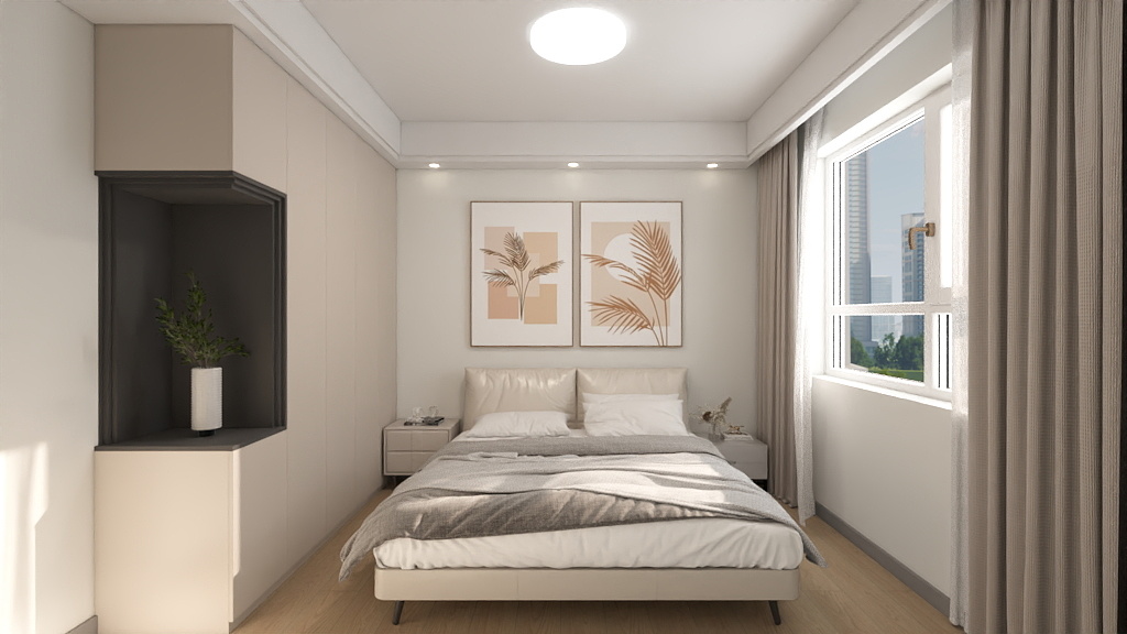 设计师林禹-世纪凤凰城高层-装修设计方案