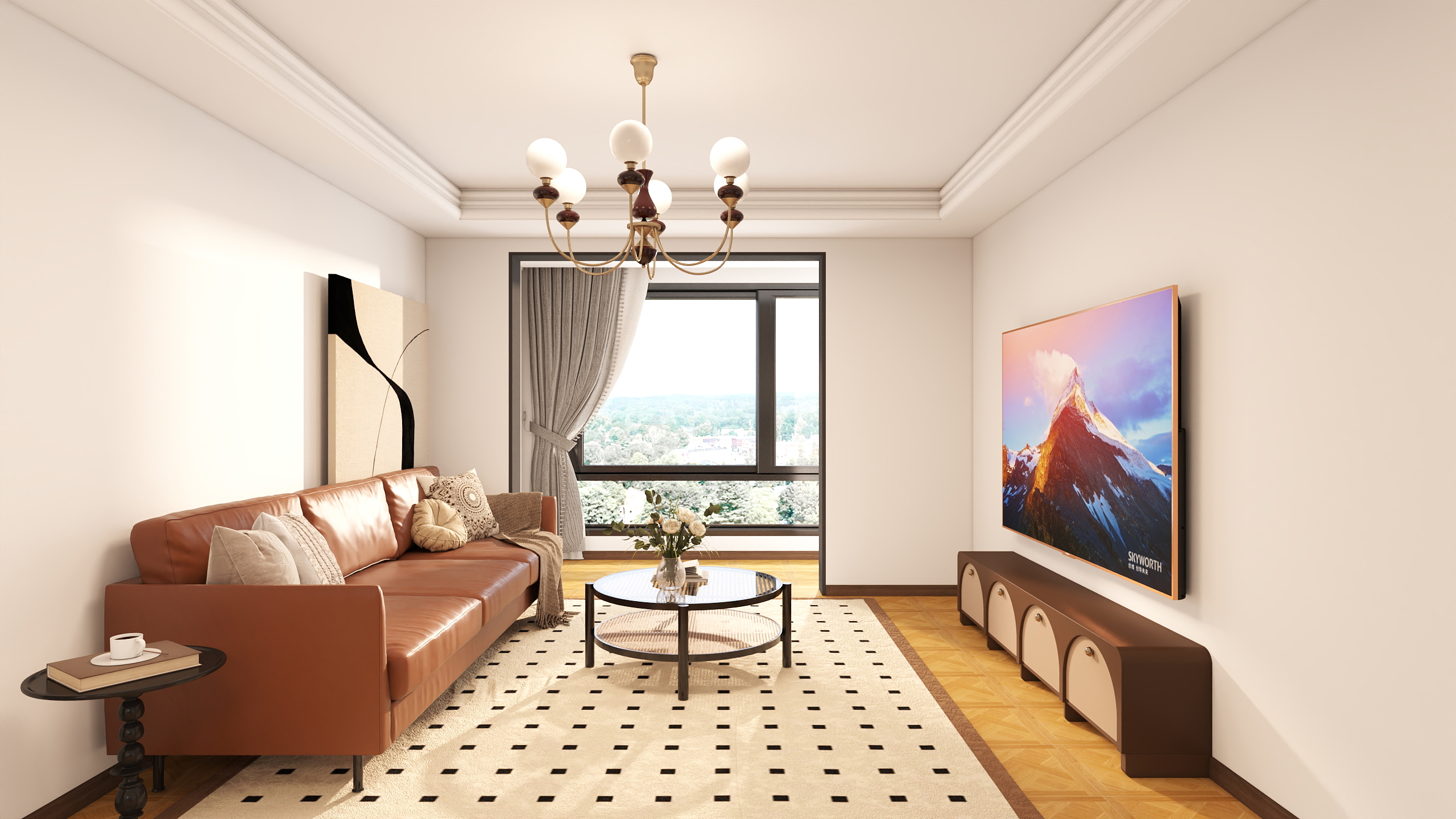 施工设计阿姚-衢州常山文澜苑109㎡3室-装修设计方案