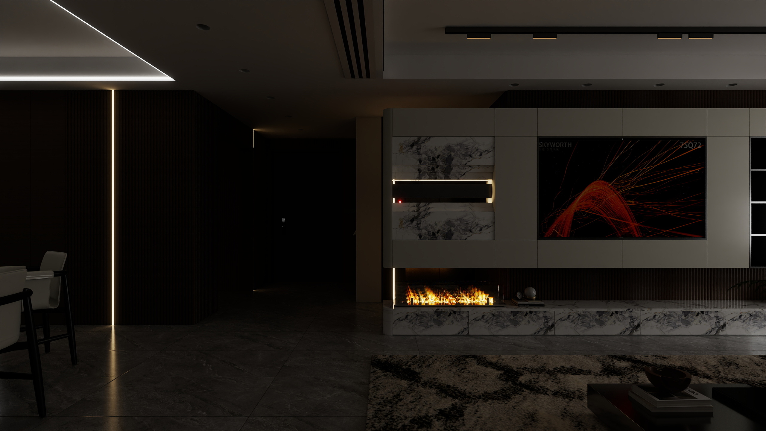 @huaxing-【春泰名苑】_FuA装修效果图