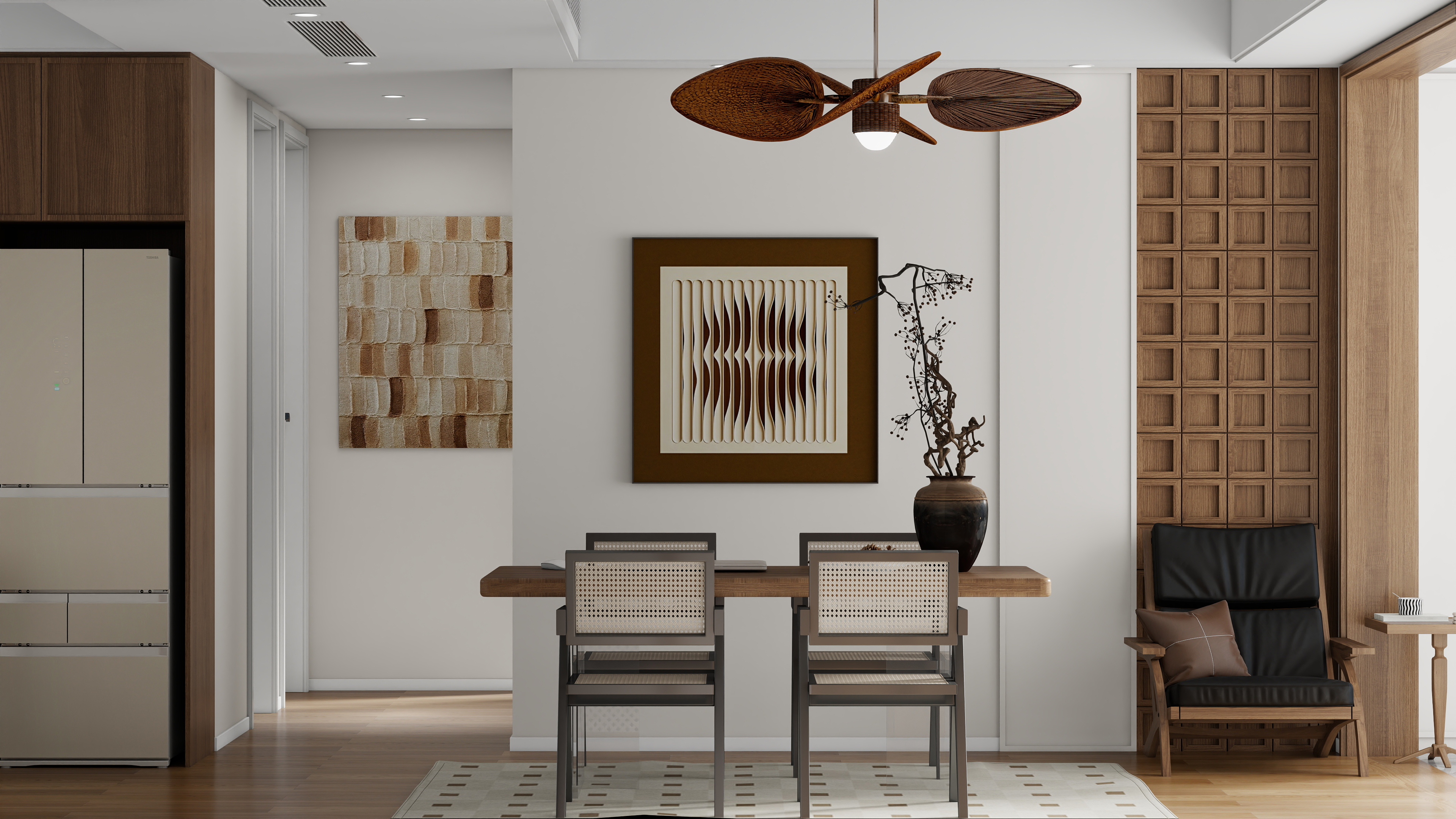 陈建伟-【中古风】苏河世纪精装房改造-装修设计方案