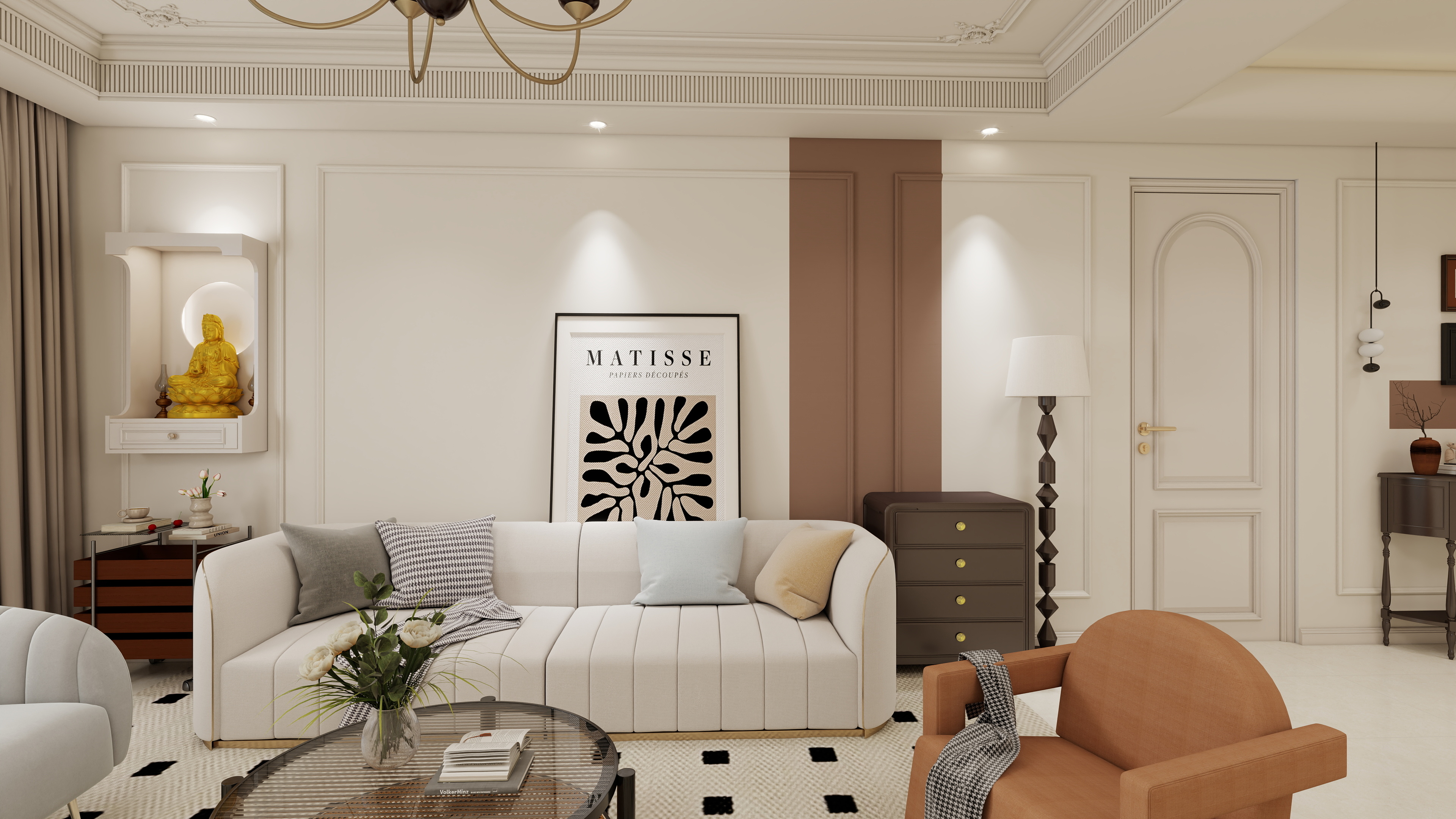 营口海树Ajcs-轻法式  水润华府12-1-802-装修设计方案