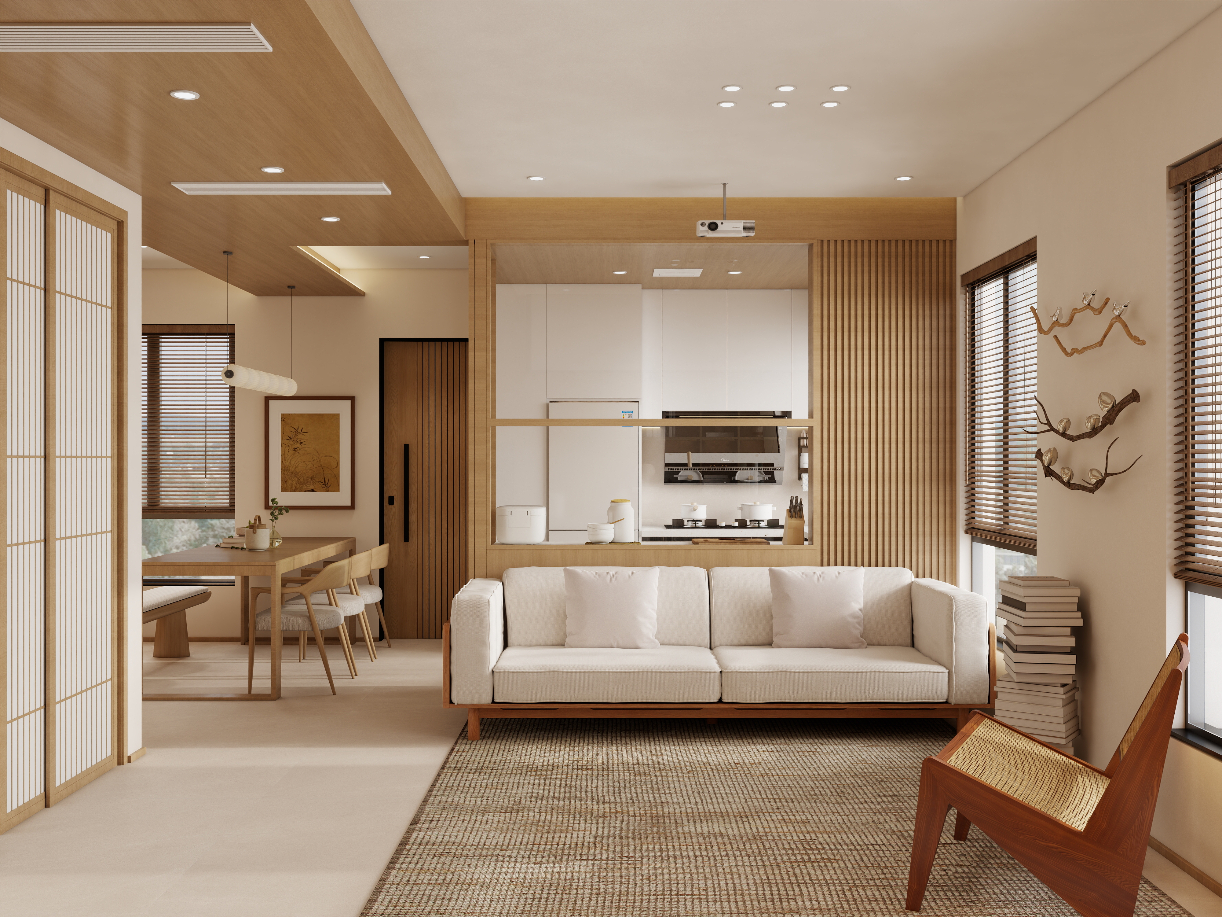 李佳洋-日式风格装修效果图