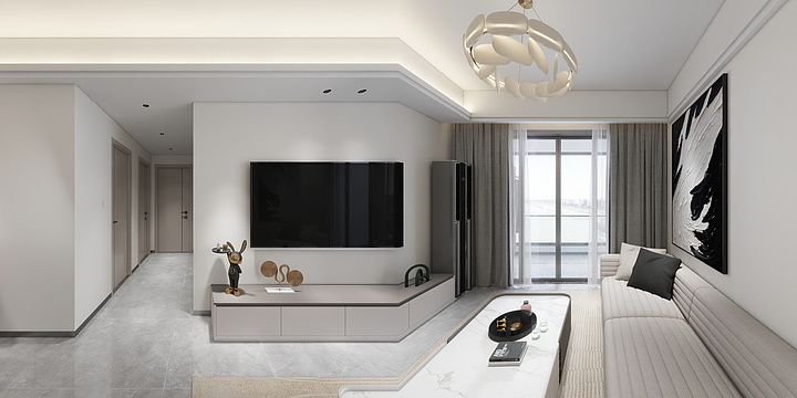 蓝森全屋定制.全案设计-中建保利.天 骄二期1栋603房-装修设计方案