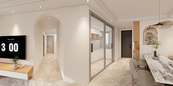 非著名设计师翁宏松-苏宁悦城-装修设计方案