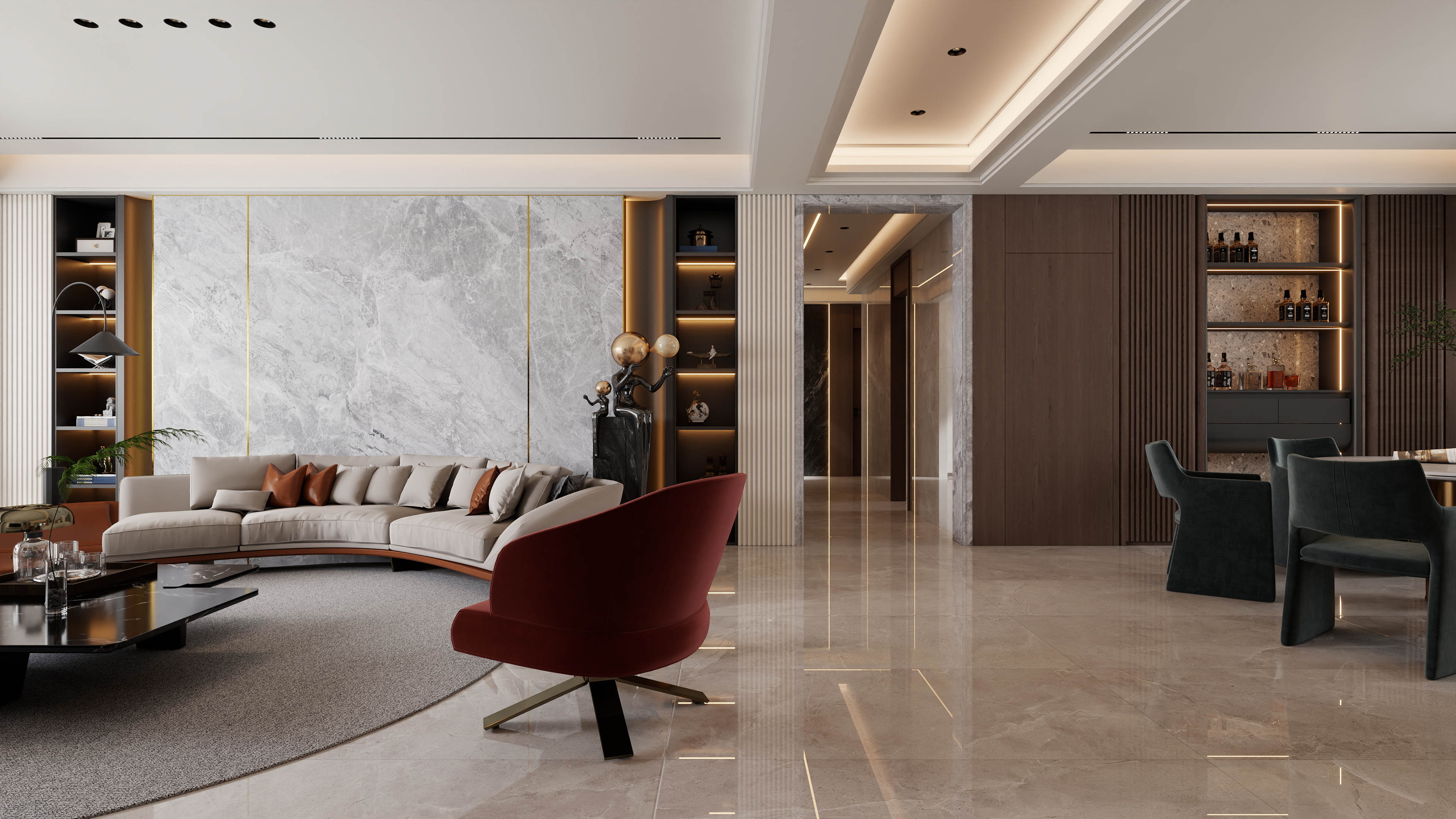 徐景棋-现代轻奢-装修设计方案