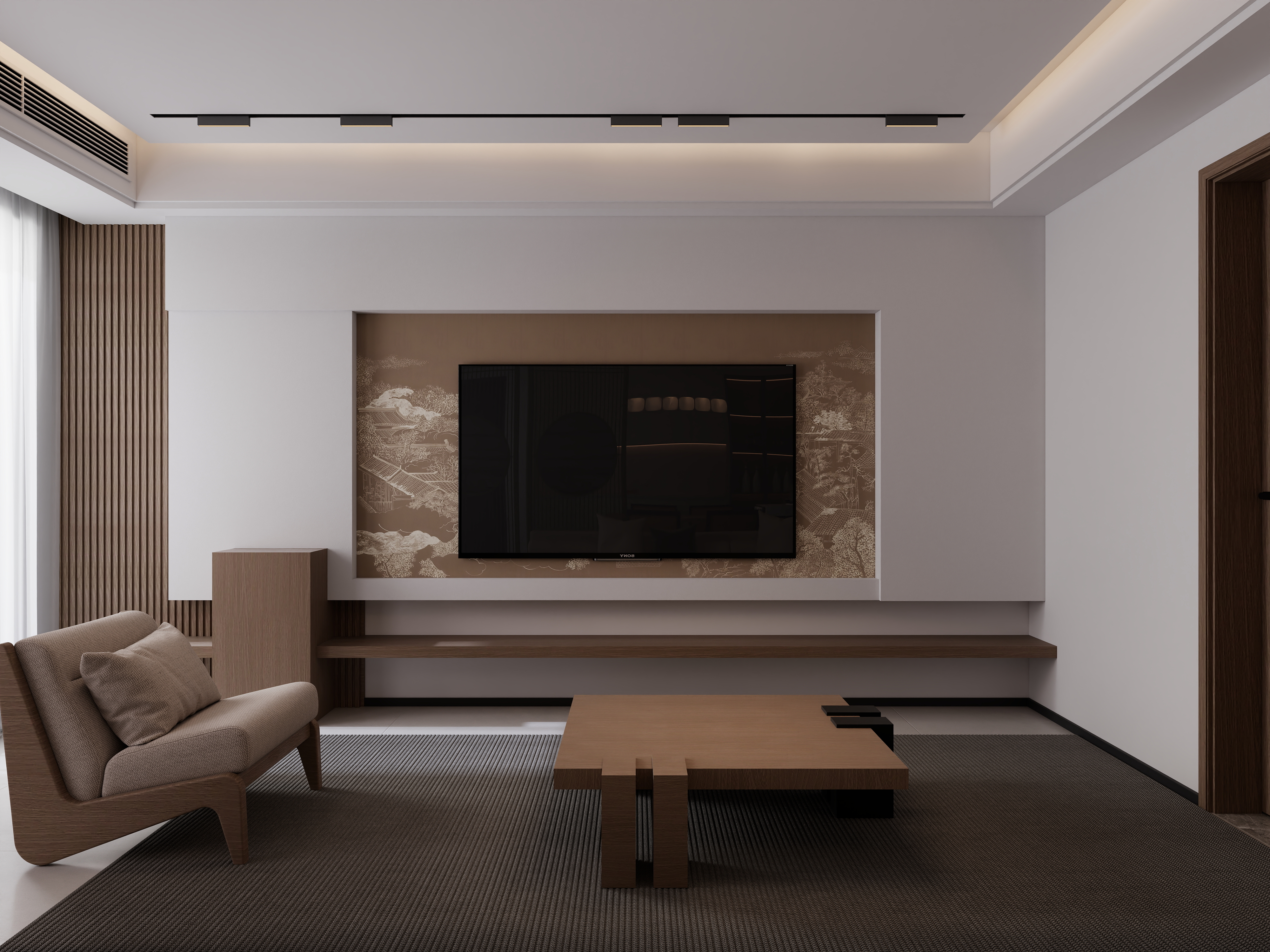 沐光|知行视觉设计工作室-阿东-翡翠家园-新中式-装修设计方案