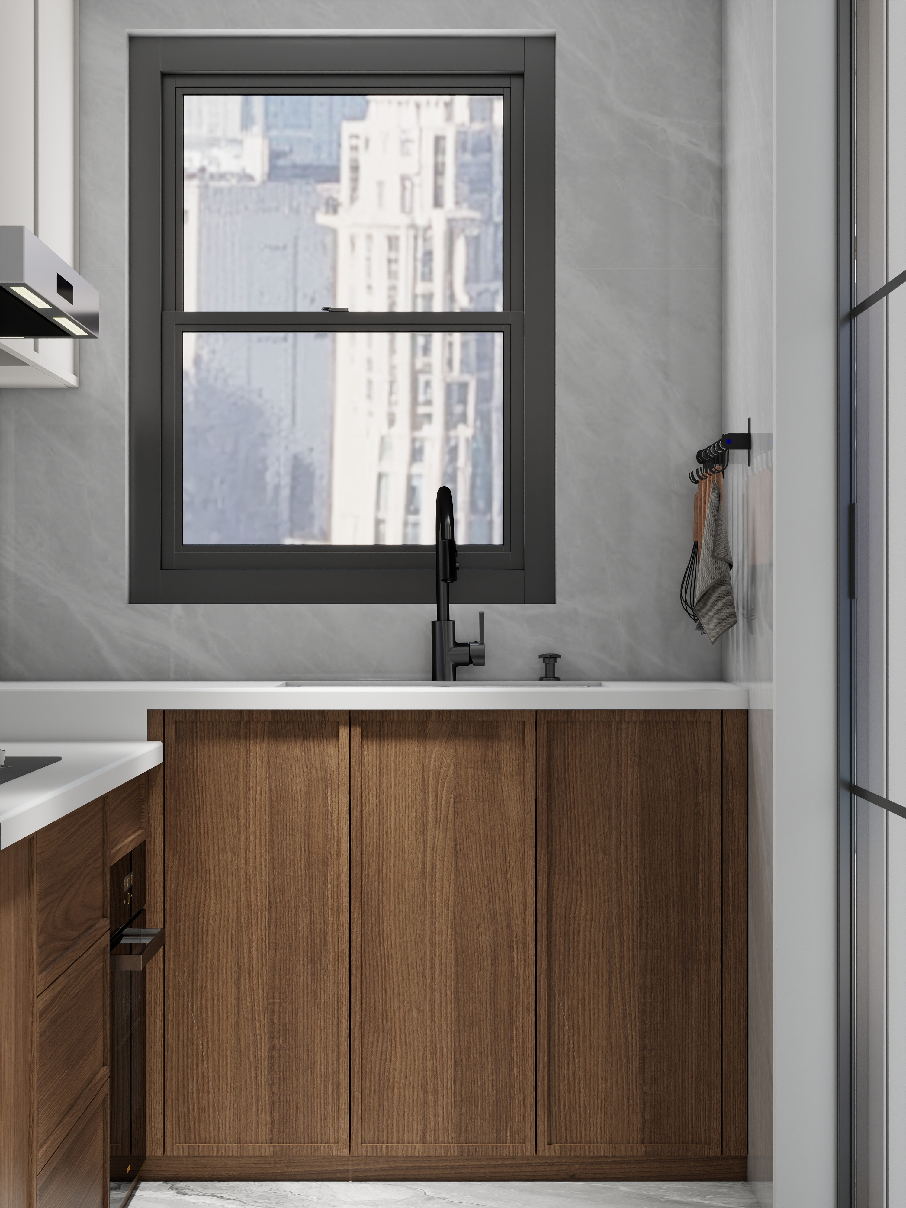 陈建伟-【中古风】苏河世纪精装房改造装修效果图