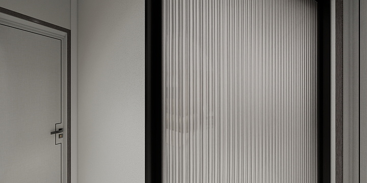 盛桦七悦装饰-青铁阳光13-1-27楼西户标尺寸-装修设计方案