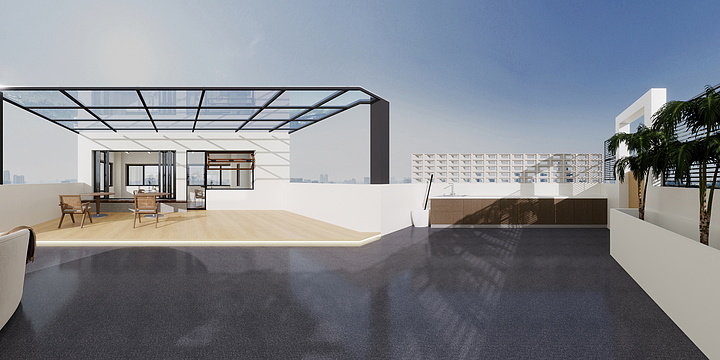 宅美国际丨设计-户外露台-装修设计方案