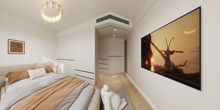 对方郑在输入中灬-佳木B7无主灯-装修设计方案