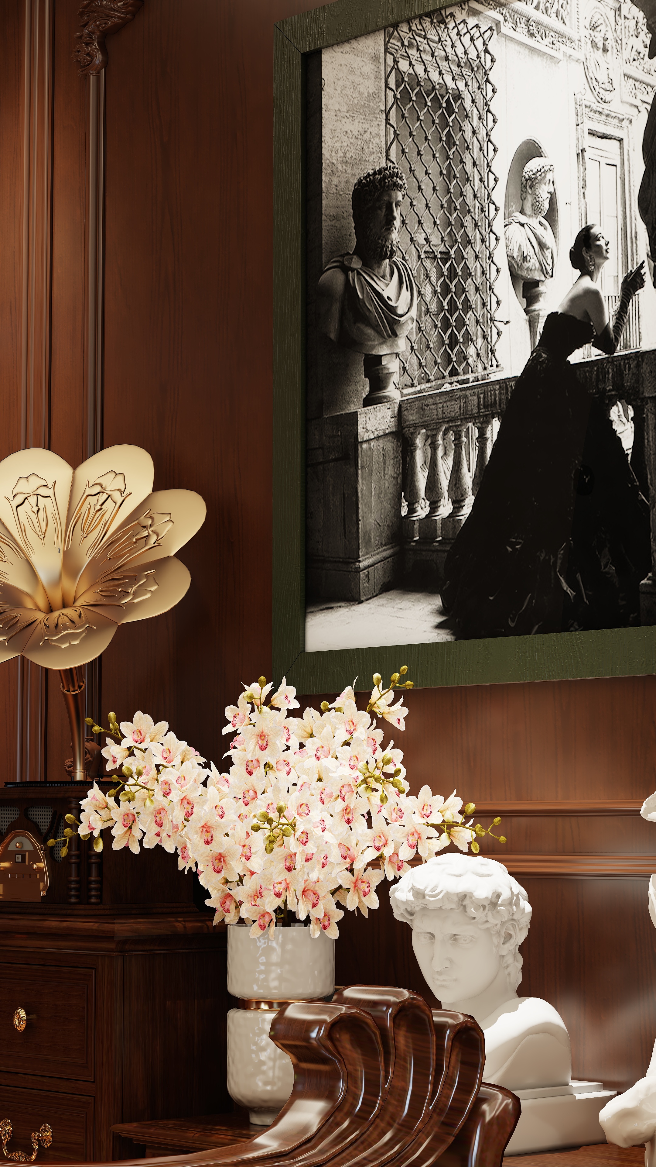 陈乐意-柳州融创九棠府美式148㎡4室装修效果图