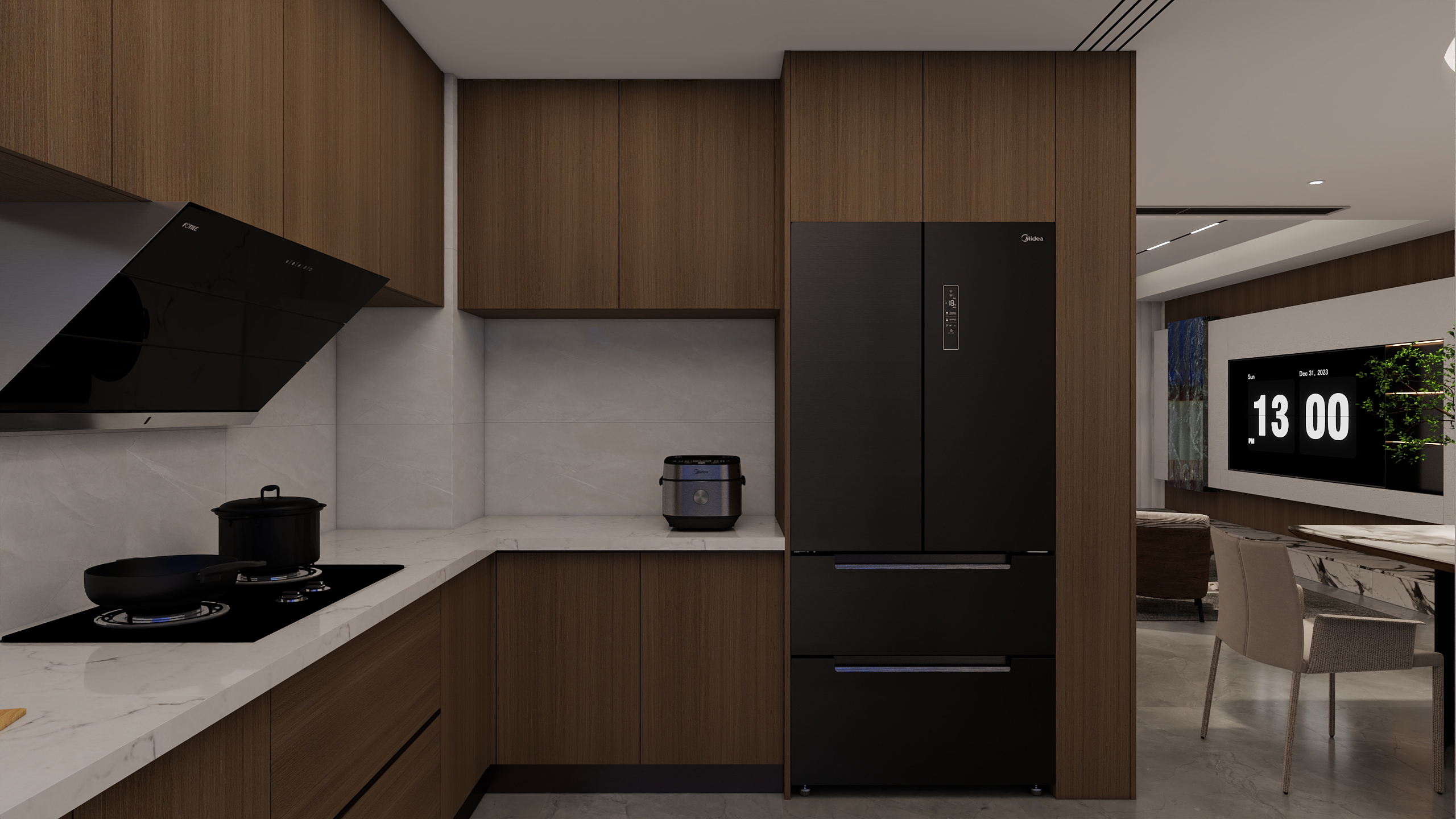 设计咨询师曹阳-鑫娃的豪宅装修效果图