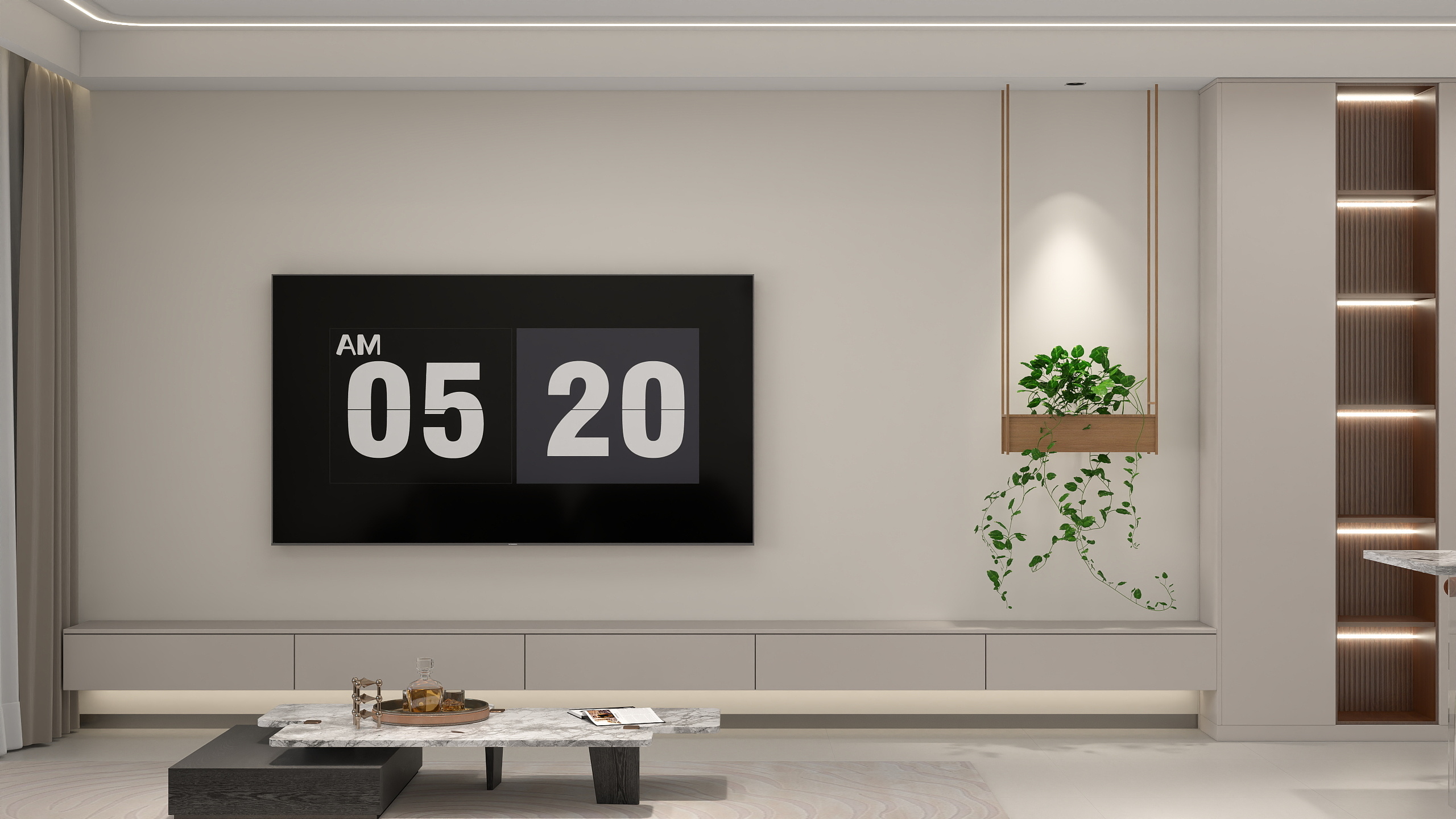 唐山设计师岳镇岭-建投熙湖混搭103㎡3室-装修设计方案