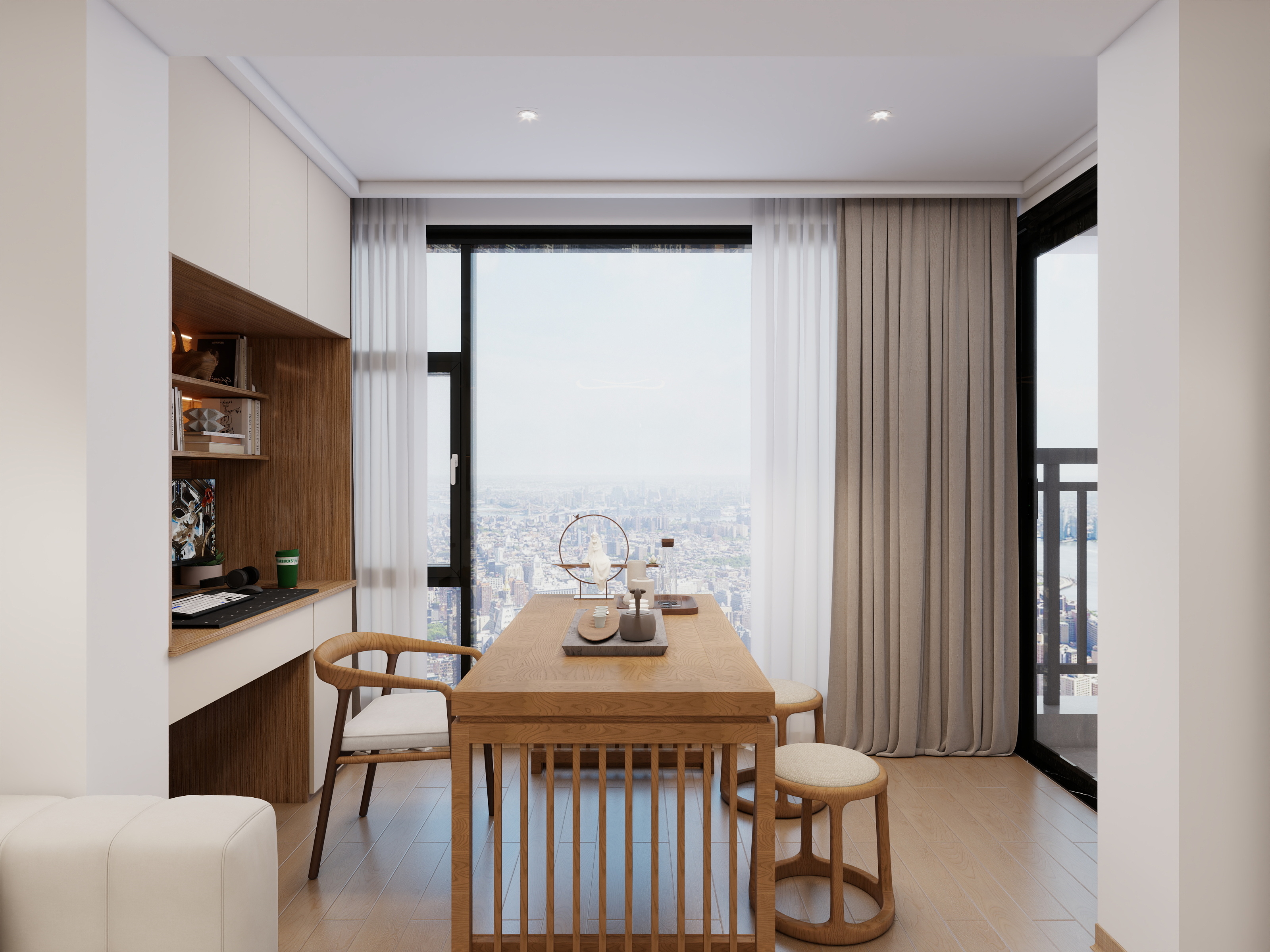 Mr何设计-黄总中骏世界城9栋1401房-装修设计方案