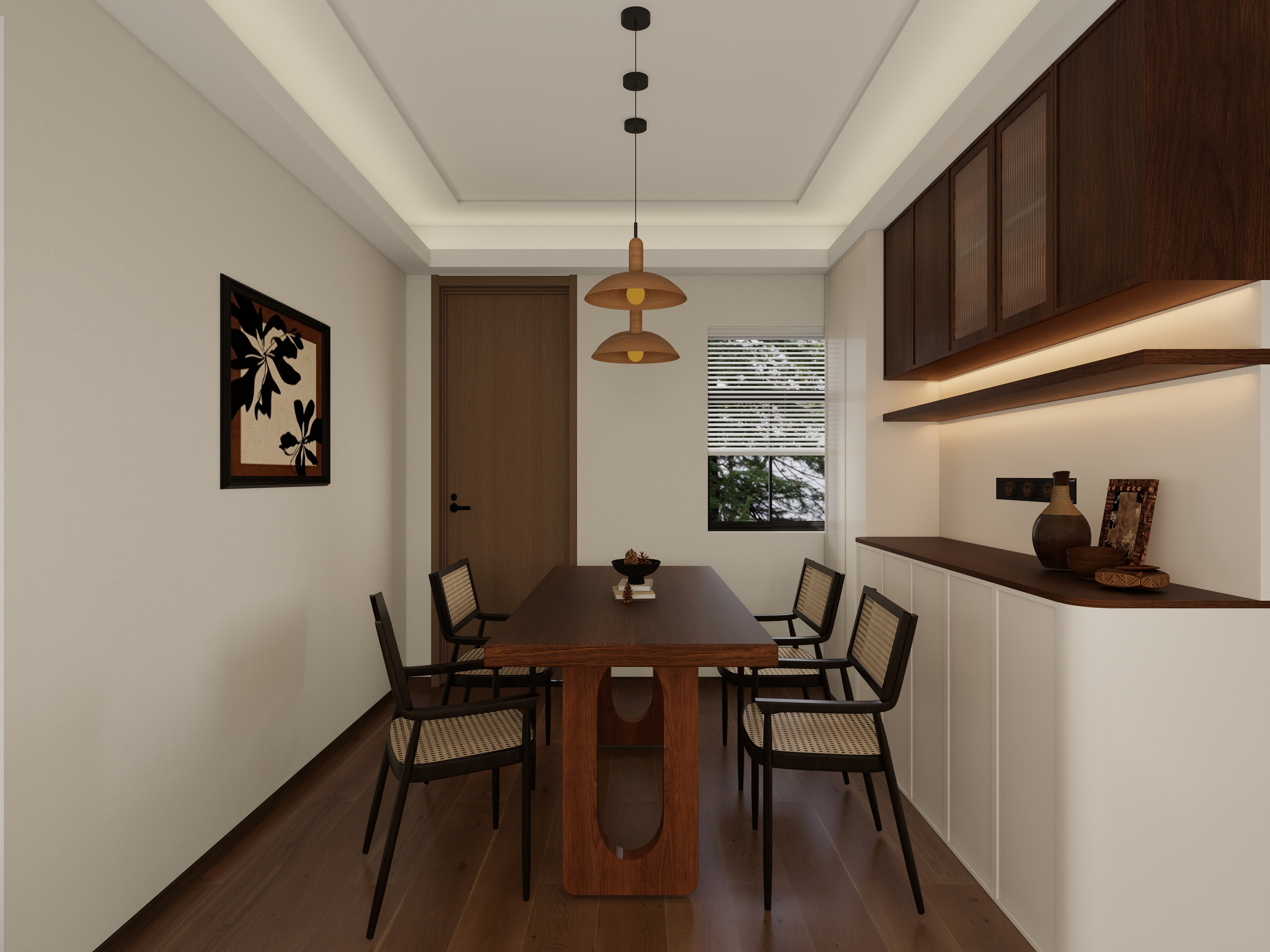 王清苡-万象华府二期132㎡4室装修效果图