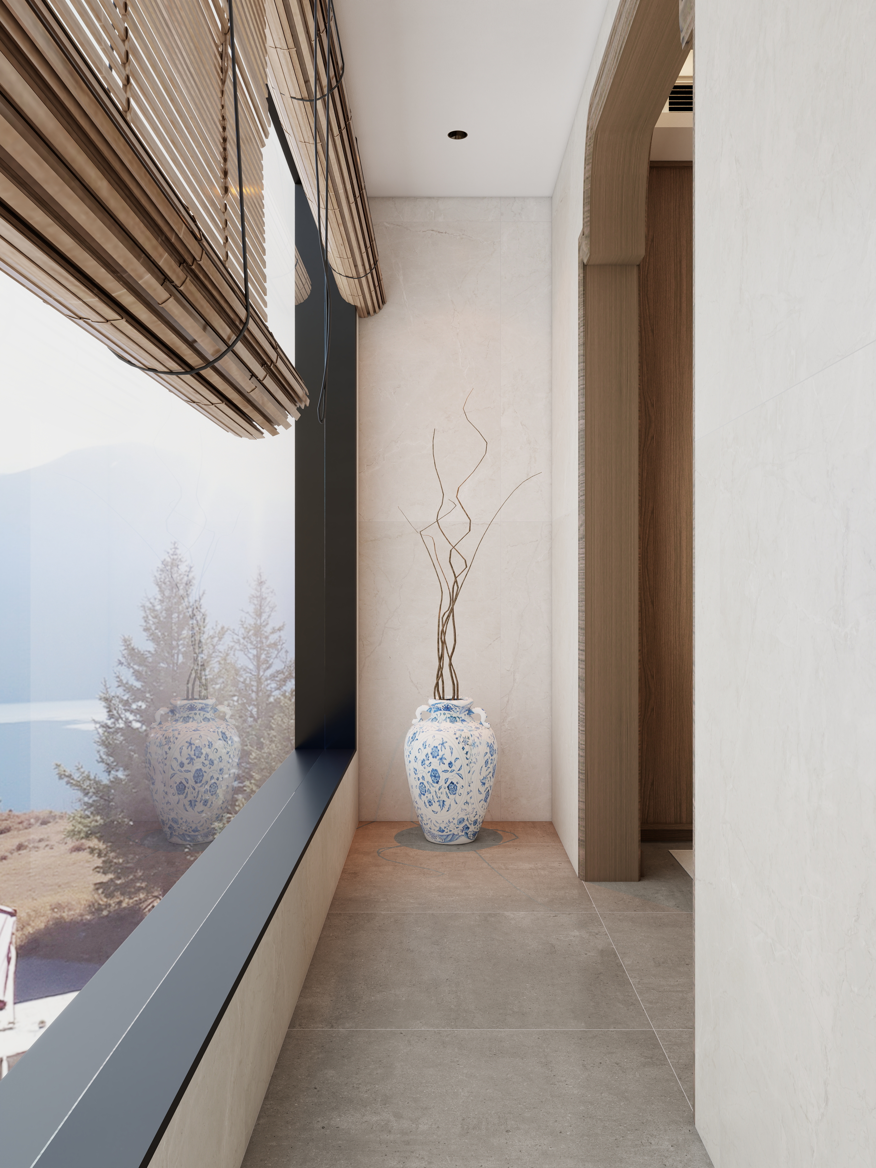 南裴--空间设计-小区房157㎡4室装修效果图