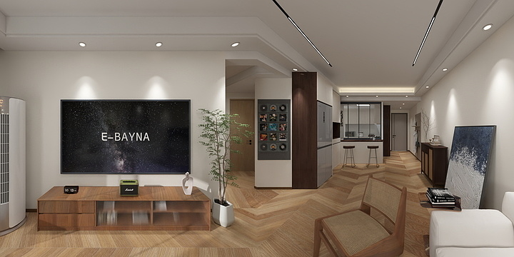 云吞呀-金叶时代花园1602（改）-装修设计方案