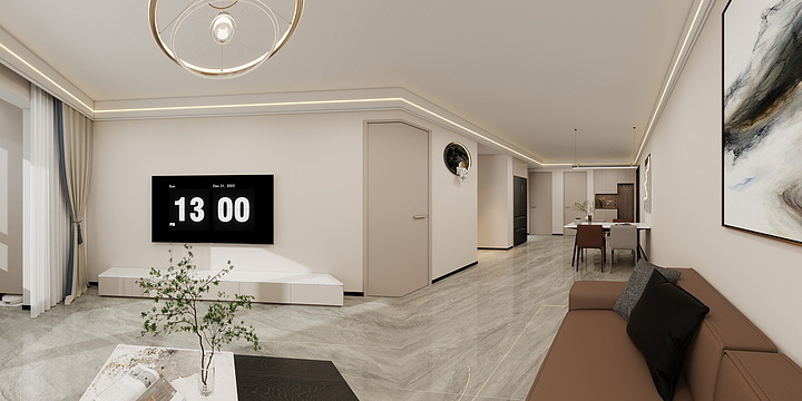 雅空间设计工作室-正商家河家华庭全屋定制-装修设计方案