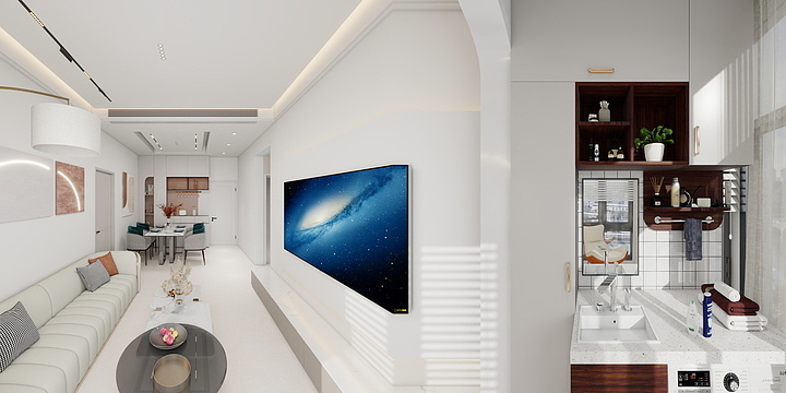 家友家居装饰-水岸华庭10栋1705-装修设计方案