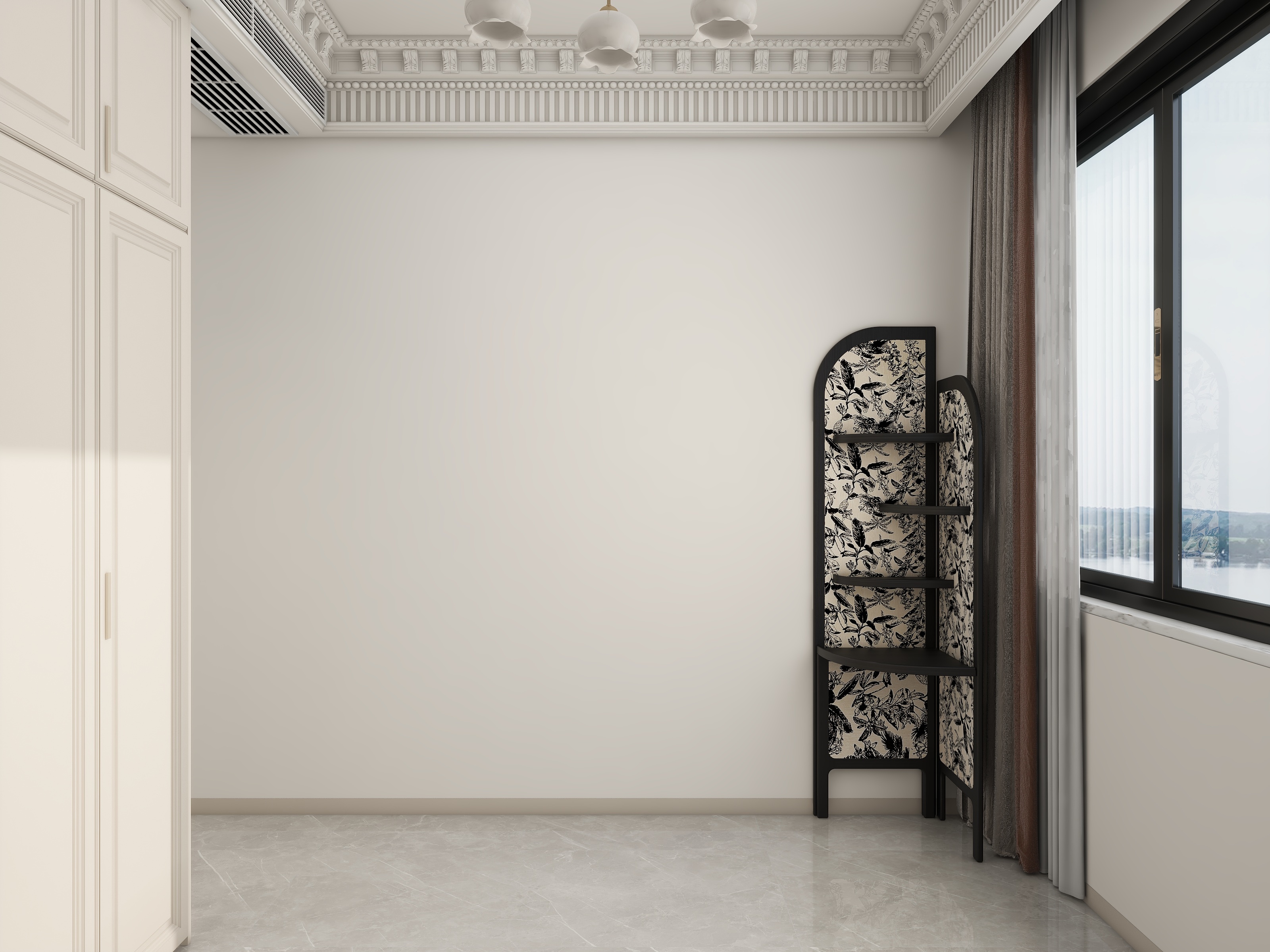 李青越-190平方法式四居室装修效果图