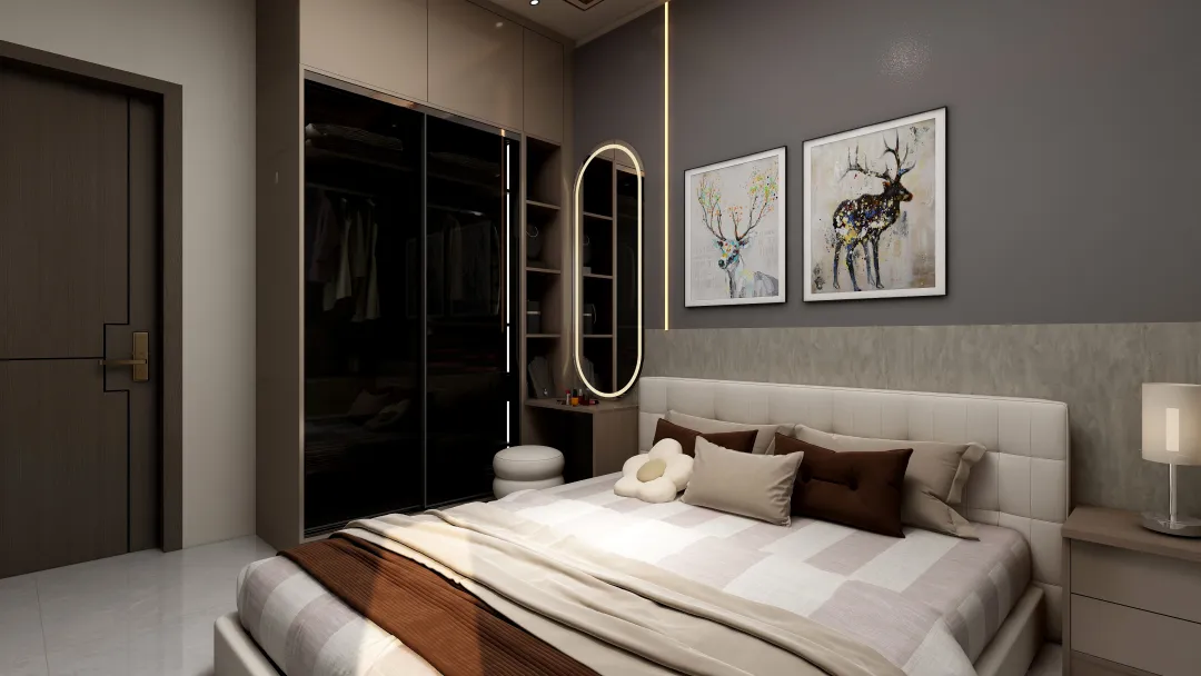 bulbulpatni8087的装修设计方案:bedroom design